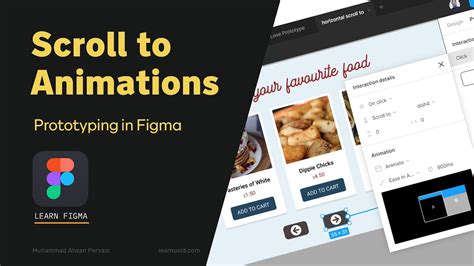 Figma Scroll To Animation In Horizontal And Vertical Directions