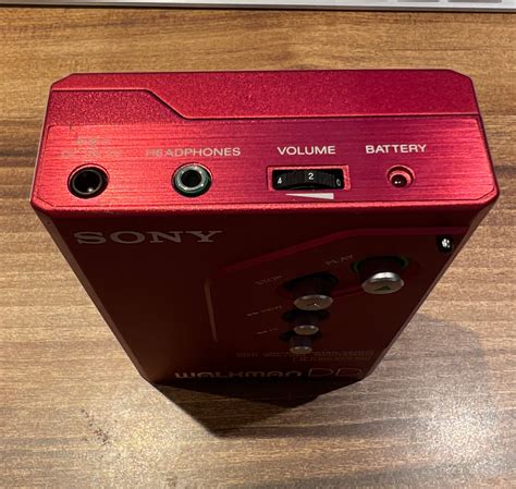 Sony Walkman WM DD10 Red Cassette Player EXCELLENT Condition Serial