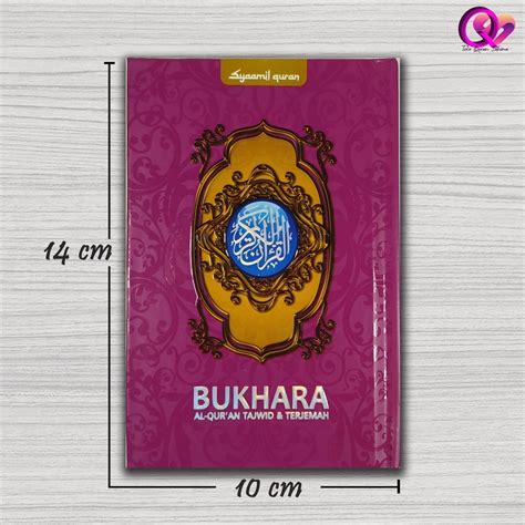 Jual AL QURAN TAJWID Dan TERJEMAH BUKHARA A6 HC ALQURAN UKURAN SAKU