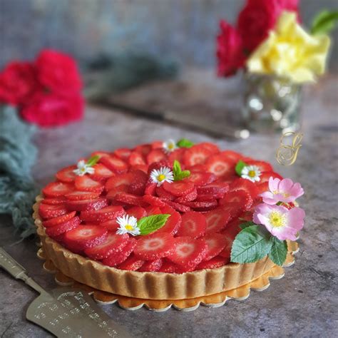 Tarte Aux Fraises Sans Cuisson Gourmandise Assia