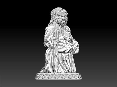 Dark Crystal - Aughra 3D model 3D printable | CGTrader