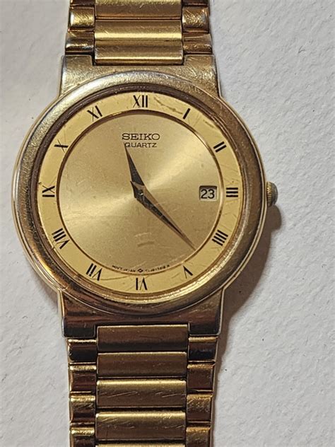 Seiko Gold Tone Quartz Gem