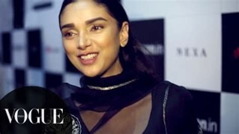 aditi rao hydari walks  runway  day   amazon india