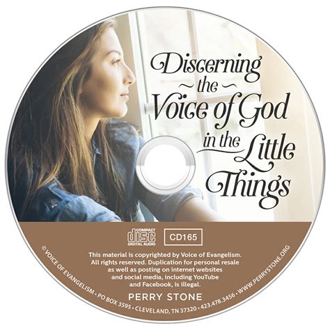 CD165 Discerning the Voice of God in the Little Things | Perry Stone ...