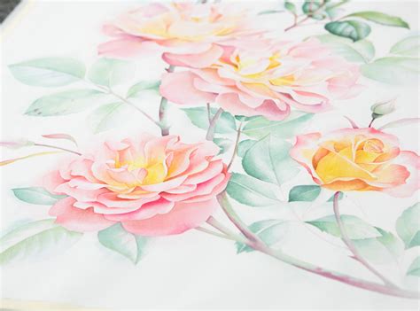 Watercolor roses :: Behance