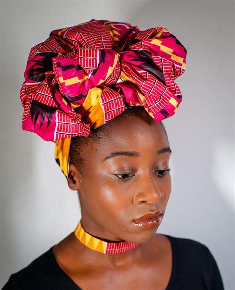 Kente Headwrap Kente Head Wraps Heritage Collection