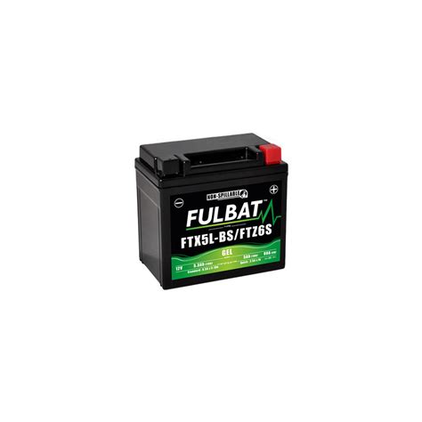 Batterie Moto Ftx L Bs Fulbat Gel V Ah