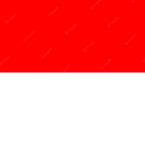 Premium Vector | Indonesia flag official colors Vector illustration