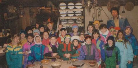 Photo De Classe Cm En Classe De Neige Auron De Ecole