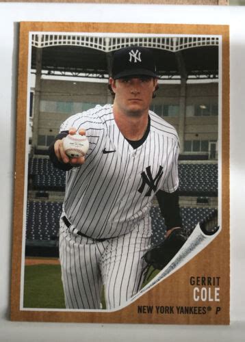 Gerrit Cole Topps Archives Topps Baseball New York