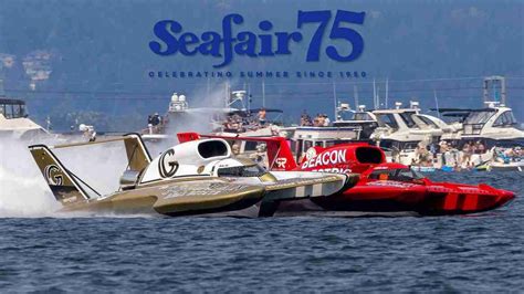 Seafair Cup Hydroplane Race August 2 4 Seattle Community Guide