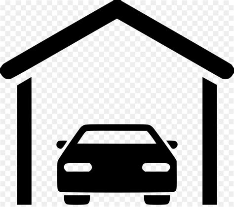 CAR IN GARAGE CLIPART - 49px Image #4