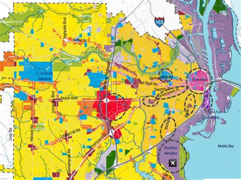 Future Land Use Plan and Major Street Plan Adopted | Map for Mobile