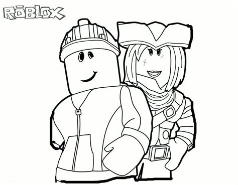 Personaje De Roblox Para Colorear Imprimir E Dibujar Coloringonly Com