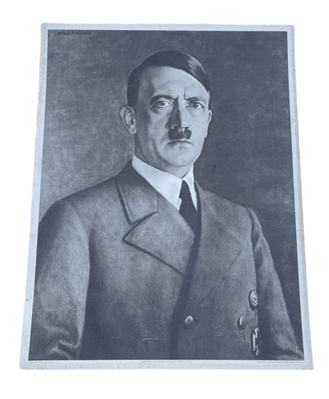 IMCS Militaria State Portrait Adolf Hitler