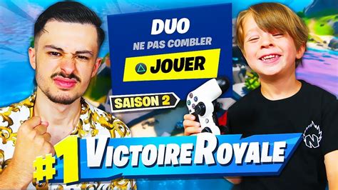 Mon Premier Duo Saison Avec Mon Petit Fr Re Ans Sur Fortnite