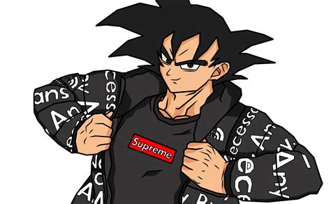 Drip Goku PNG Transparent Images