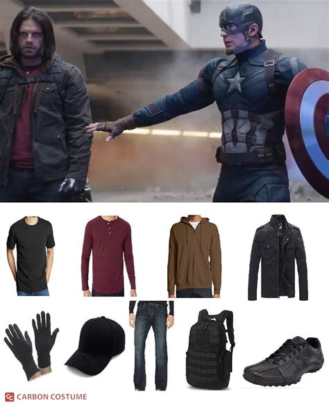 Bucky Barnes In Captain America Civil War Costume Guide For Cosplay