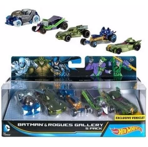 Coleccion Batman 5 Carritos Hot Wheels Niños Juguete MercadoLibre