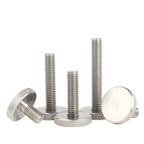 304 Stainless Steel Knurled Head Thumb Screws China Thumbkin And