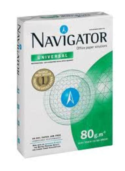 Navigator Universal A4 Copy Paper 80gsm Box 2 500 Sheets