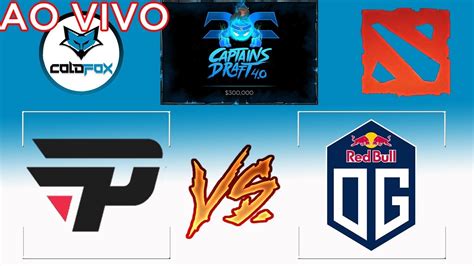 PT BR Pain Gaming Vs OG Grupo Hippo Captains Draft 4 YouTube