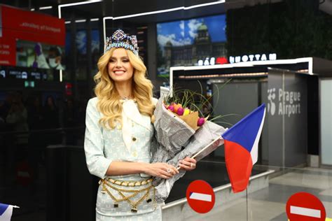 FOTO Krystyna Pyszková se vrátila domů Česká vítězka Miss World se