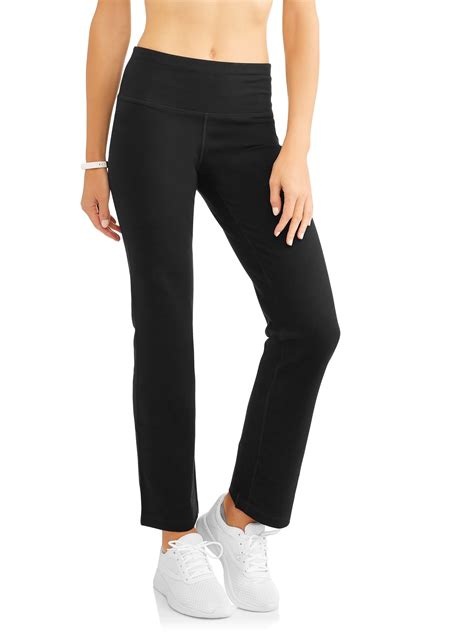 Athletic Works Womens Athleisure Performance Straight Leg Pant