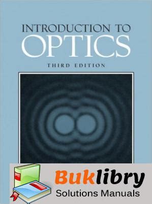 Introduction To Optics Pedrotti Solution Manual
