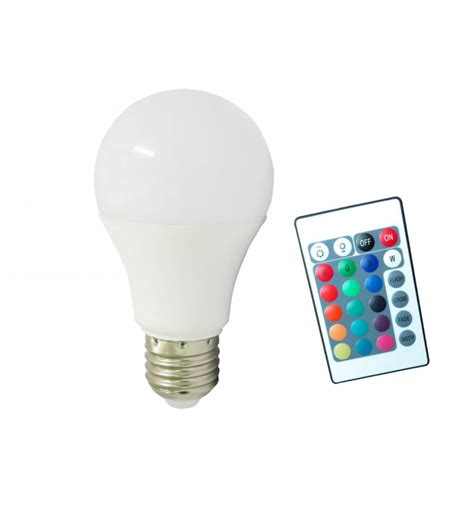 Ampoule Led E Rgb Multicolore