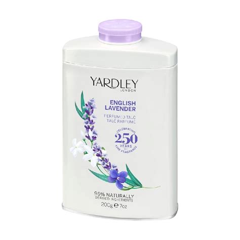 Yardley English Lavender Perfumed Talc Tin Talcum Powder 200g Simply