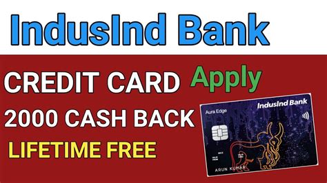 Indusind Bank Credit Card Apply Online Indusind Bank Credit Card Kaise Apply Karen Youtube