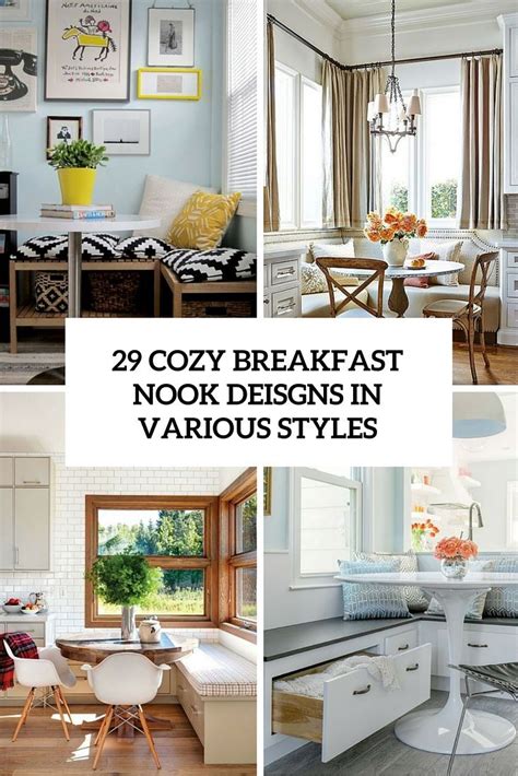 29 Breakfast Corner Nook Design Ideas