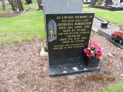 Georgina Robertson Find A Grave Memorial