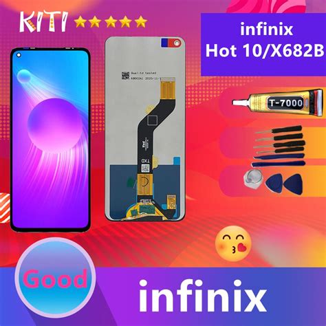 For หนาจอ infinix Hot งานแท จอ LCD พรอมทชสกรน อนฟนกซ Hot X B X C Shopee Thailand