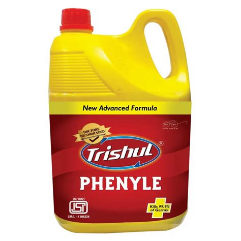 Trishul Black Phenyl Liquid Surface Floor Cleaner Remove Dirt Germs