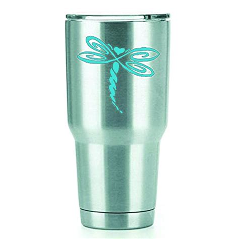 Dragonfly Vinyl Decals Stickers 2 Pack Yeti Tumbler Cup Ozark