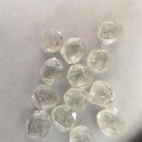 Low Price White Uncut HPHT Lab Grown Diamonds Rough Stone Henan