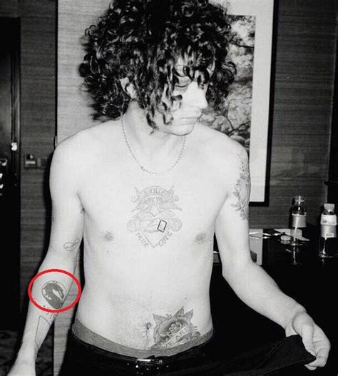 The 1975 Matt Healy Tattoos