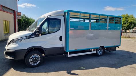 Caisse bétaillère sur IVECO Carrosserie Roy Vincelot