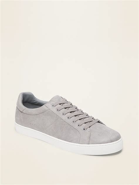 Old Navy Faux-Suede Sneakers for Men - 5544800020