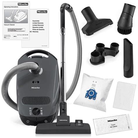 Miele Classic C Pure Suction Canister Vacuum Cleaner Sbd Rug