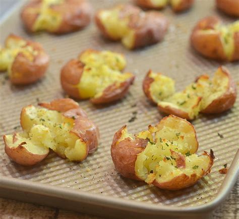 Parmesan Smashed Potatoes