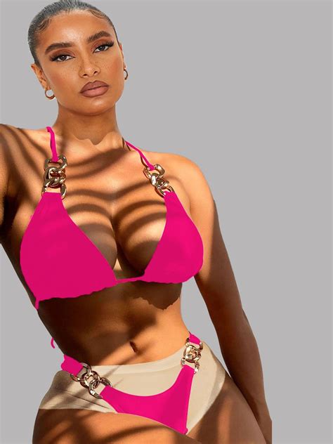 Buy KRENOZ Women S Sexy Bra Panty Non Padded Lingerie Set BK 34 PINK P3 Lingerie Set For