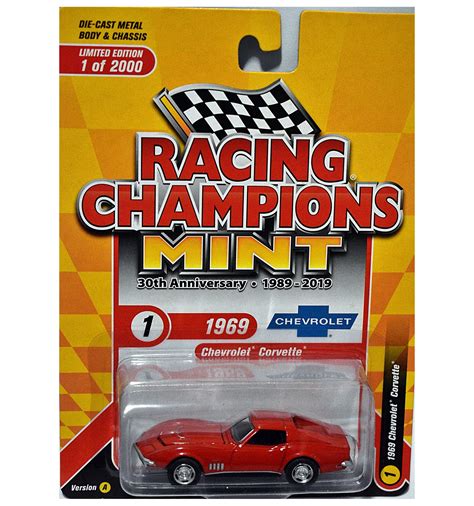 Racing Champions 30th Anniversary Mint Series - 1969 Chevrolet Corvette ...