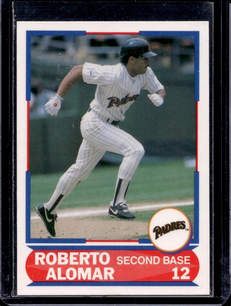 1989 Score Roberto Alomar Young Superstars 1 28 San Diego Padres