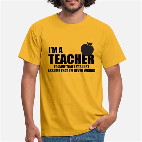 Shop Teacher T Shirts Online Spreadshirt