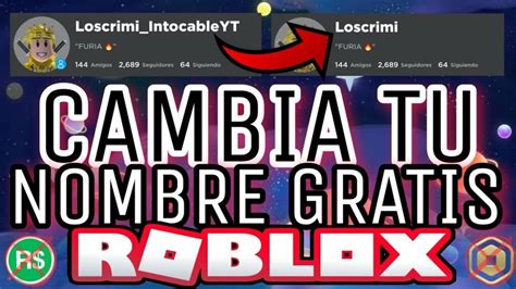 Como Cambiarte El Nombre En Roblox 2024 Projaker