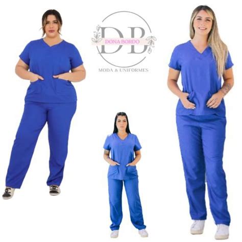 Conjunto Scrub Pijama Cir Rgico Original Seca R Pido Profissional Da