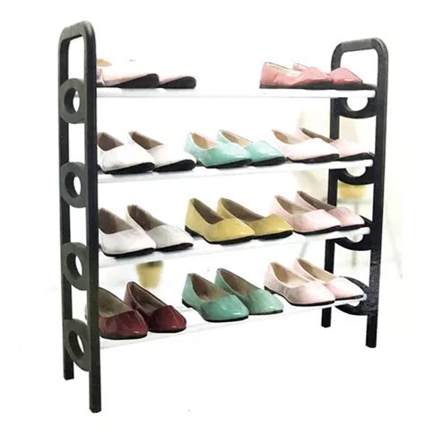 Organizador De Zapatos Zapateras Modernas 4 Niveles 12 Pares Envío gratis